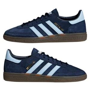 Adidas Spezial Dark Blue and Light Blue Sneakers